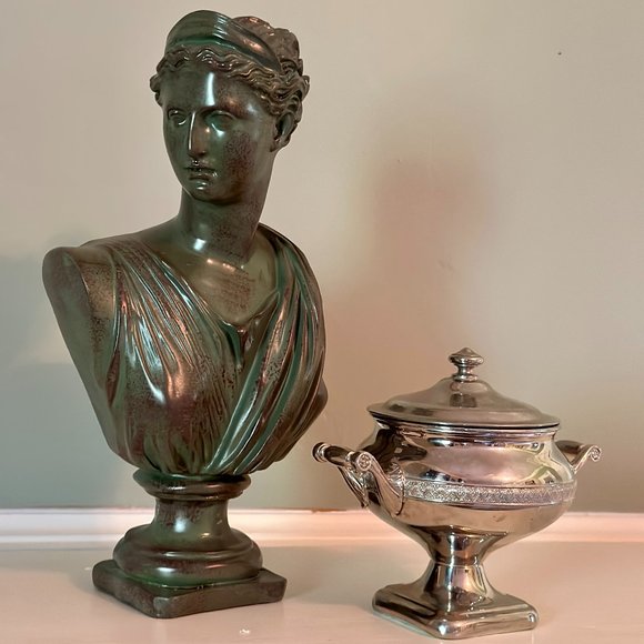 Vintage Manning-Bowman and Company MB Means Best Sugar Bowl with Lid - Picture 9 of 16